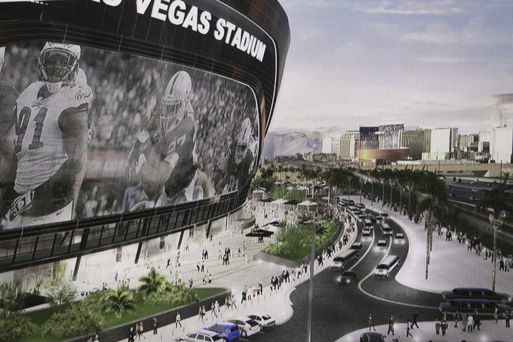 Oakland Raiders Break Ground in Las Vegas for New Stadium, 2017-11-01, ENR