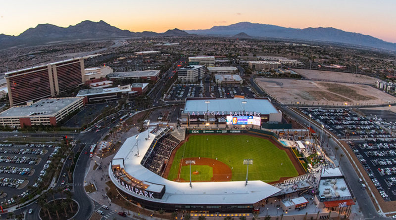 Las Vegas Ballpark home to Triple A baseball's Las Vegas Aviators