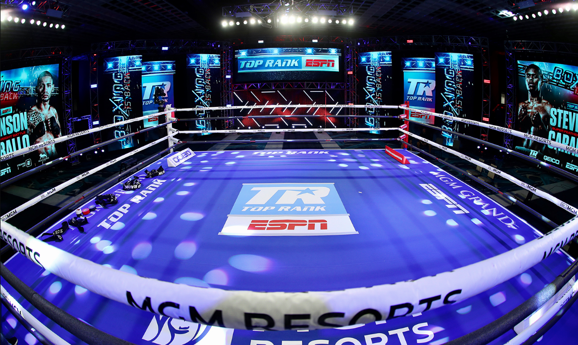 Top Rank Boxing Latest Sport To Go Live in Las Vegas Tuesday