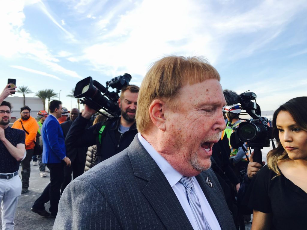 Raiders Owner Mark Davis Finally Watches Home Game In Person In Las Vegas  Saturday - LVSportsBiz