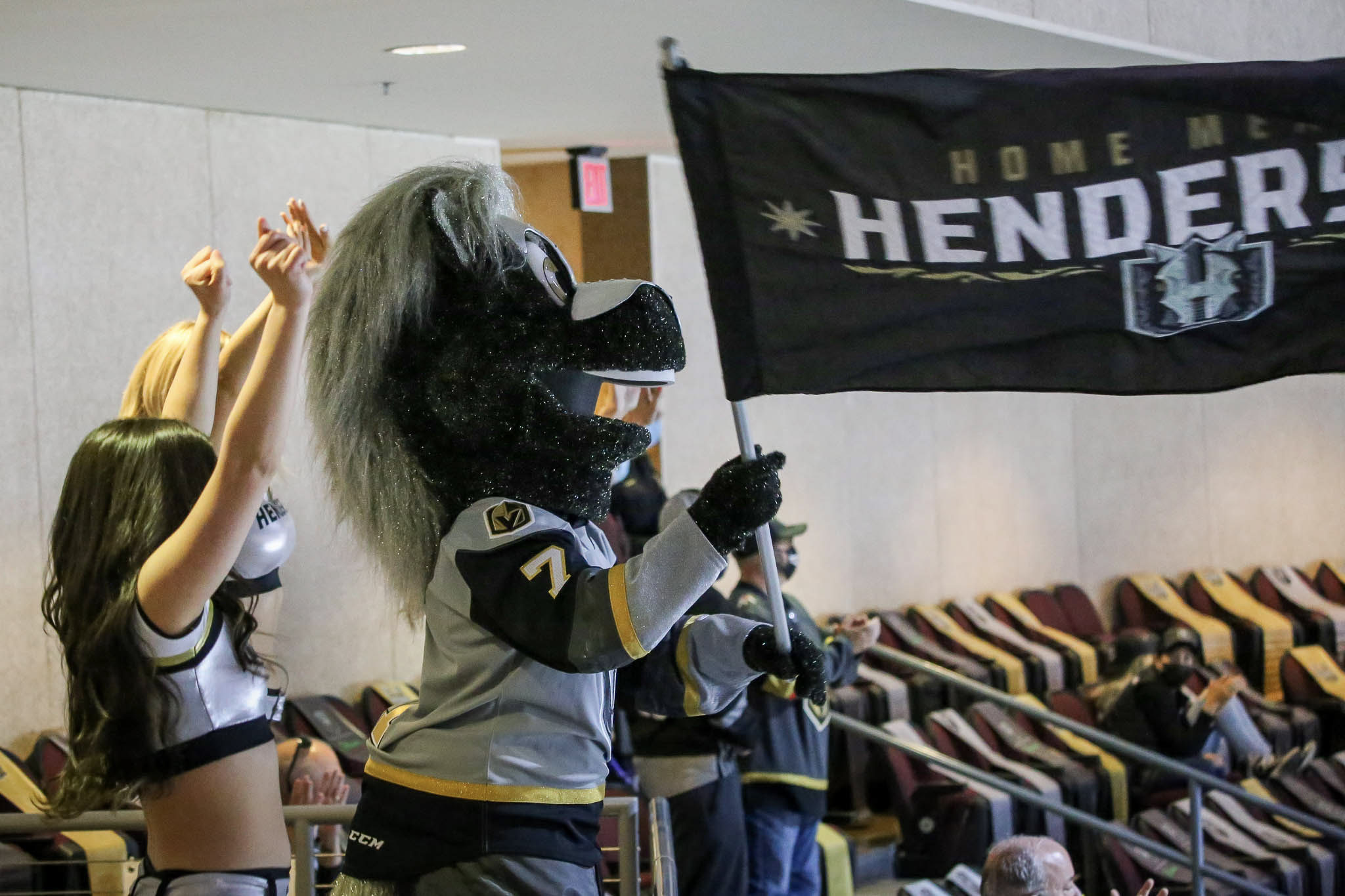 COVID-19 and Sports: Fans Attend Henderson Silver Knights Game For