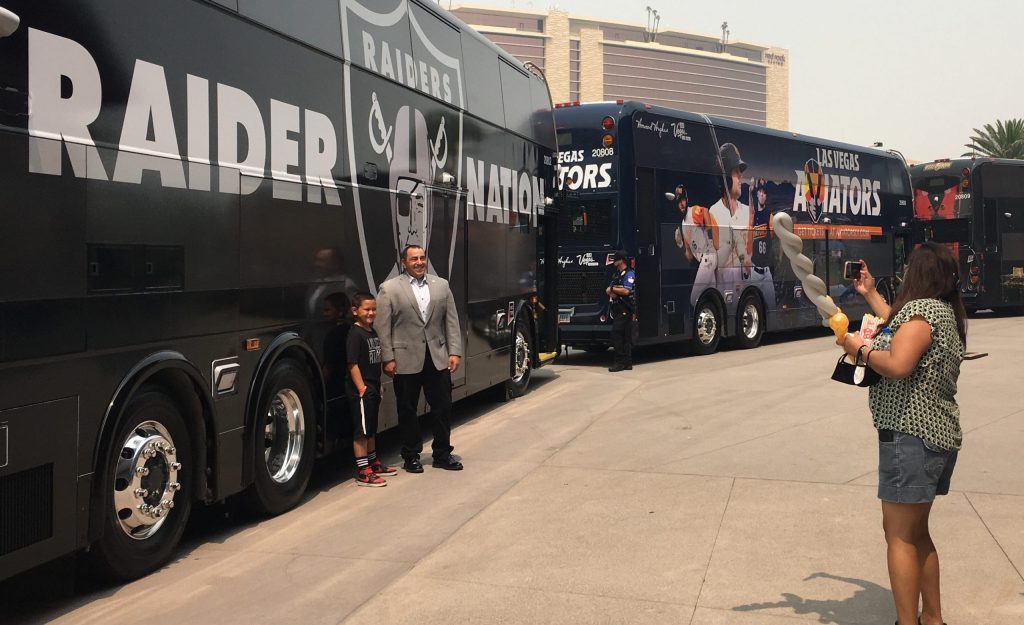 Las Vegas Raiders talk game day transportation and parking – Newsroom