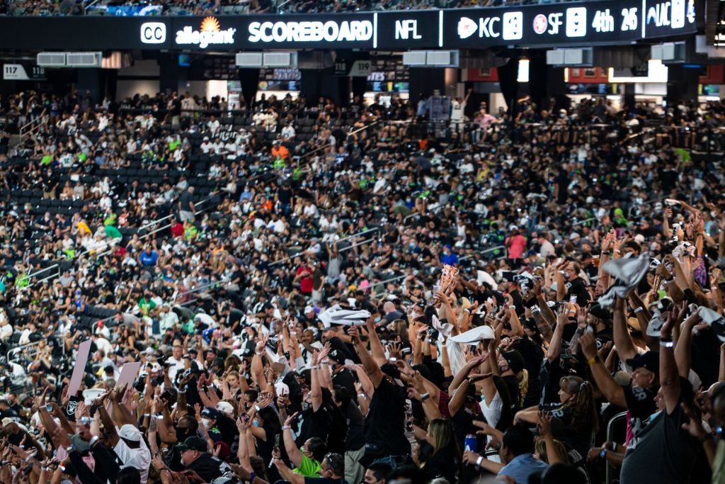 Aerial Views of Raiders Stadium From Tom Donoghue - LVSportsBiz