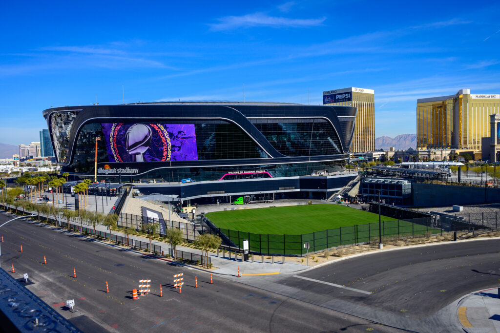 Super Bowl Fever Starts To Grip Las Vegas As NFL Starts Work On Raiders ...