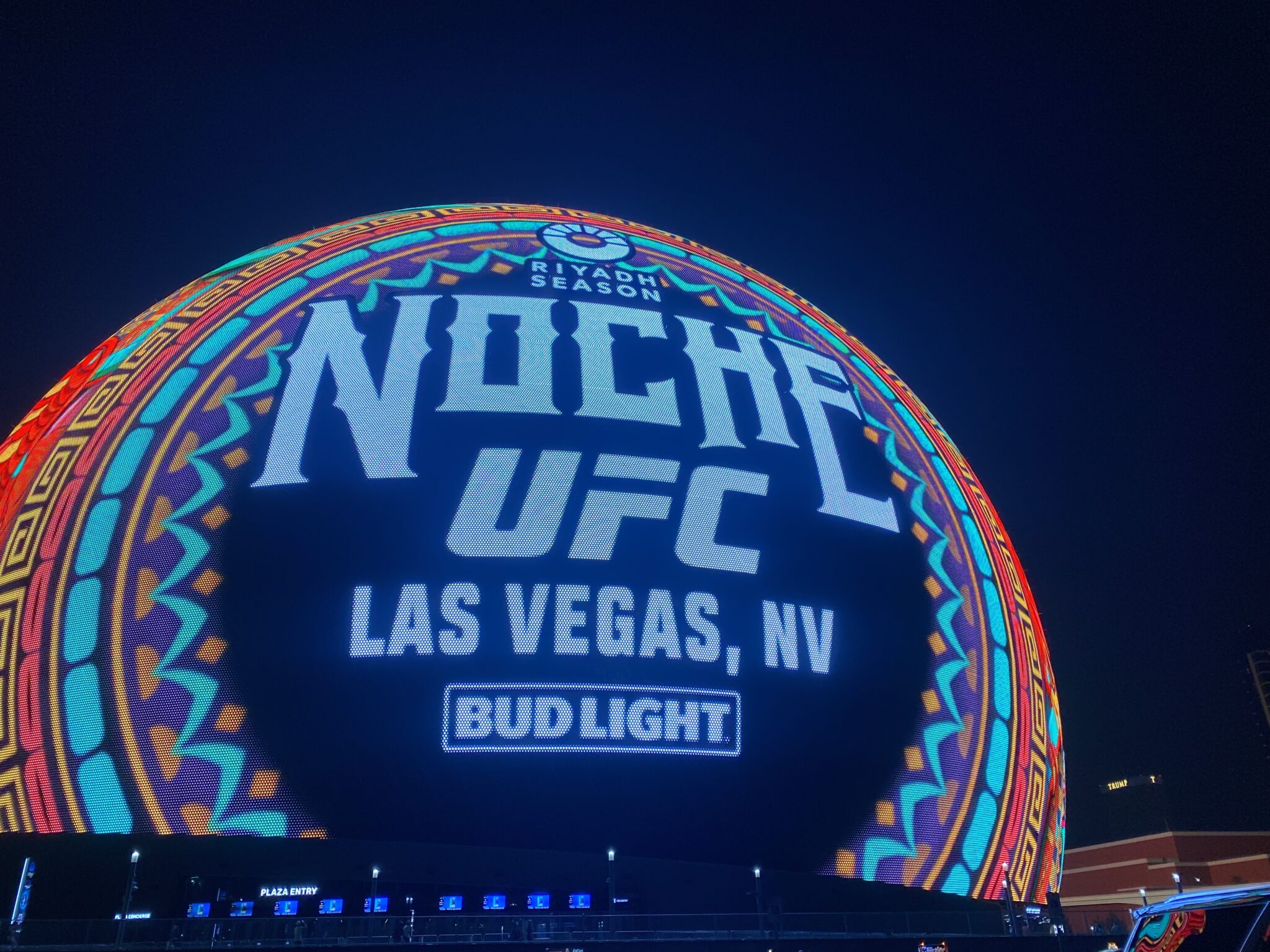 Sphere Ufc Rink Historic Sports Night In Vegas As UFC's MMA Event At Sphere ($23 ...