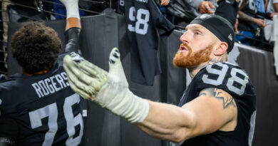 Maxx Crosby’s Raiders Career Ends; Raiders Trade Star Defensive End To Baltimore For Two Number One Draft Picks