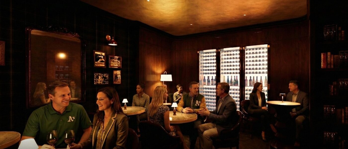 A’s Release Plans For Exclusive Upscale Restaurant Behind Home Plate Only For Premium Seat Season Ticketholders At New Stadium On Strip