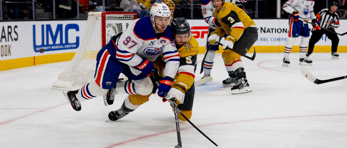 Golden Knights Struggle In 4-2 Loss To Edmonton Oilers Sunday; VGK Clinging To Second Place In Division