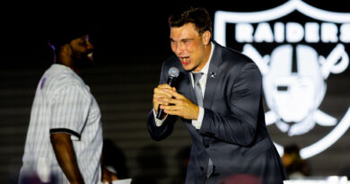 NFL Top Draft PIck Mendoza At Raiders Headquarters For Introduction: ‘I Know My Best Football Is Ahead Of Me’