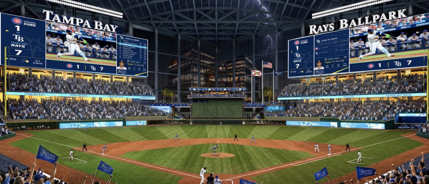 MLB Tampa Bay Rays Receive $876 Million Stadium Subsidy For $2.3 Billion Ballpark In Tampa; A’s Received $380 Million Stadium Subsidy For Their $2 Billion Venue On Strip