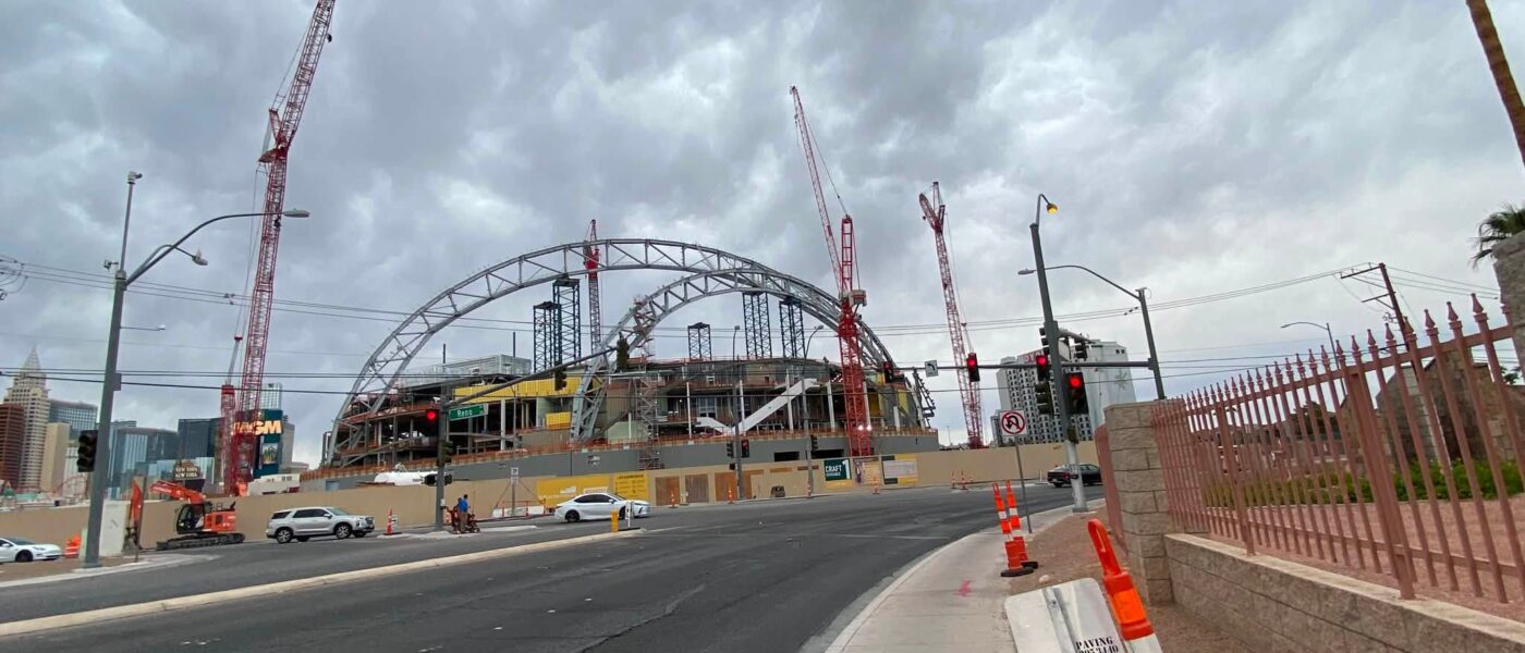 Raiders Stadium Plaza Project Raises Question About How A’s Will Handle Pedestrian Traffic At Their Stadium On Strip