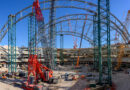 ‘Spherical Armadillo’ Of The Strip Taking Shape: Construction Of A’s Stadium Halfway Complete In Las Vegas